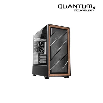 Antec Flux Mesh 5 Fan gaming case with 5 PWM fans and tempered glass.